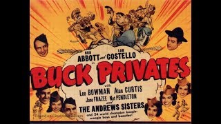 Buck Privates  Bud Abbott and Lou Costello  Radio Play  1941
