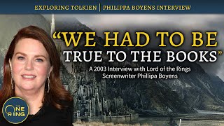 An Interview with Lord of the Rings Screenwriter Philippa Boyens  2003 Roundtable Interviews