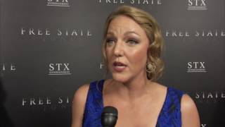 Free State of Jones Kerry Cahill Mary Directors Guild Premiere Interview  ScreenSlam