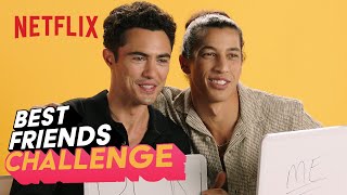 Never Have I Evers Darren Barnet and Benjamin Norris Take The BFF Challenge  Netflix
