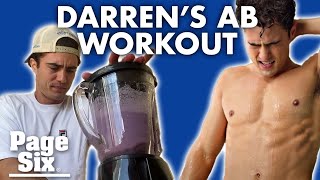 Find out how Never Have I Ever star Darren Barnet gets those abs  Page Six Celebrity News