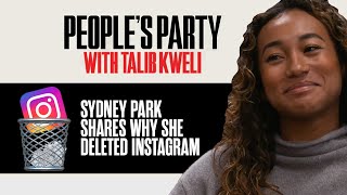 Sydney Park Reveals Why She Deleted Instagram  Talks About Cancel Culture  Peoples Party Clip