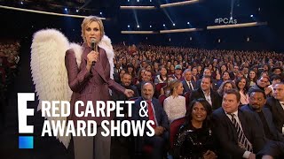Jane Lynch is an Angel From Hell at Peoples Choice Awards 2016  E Peoples Choice Awards