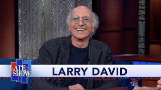 Larry David Reminisces About Colberts Guest Spot On Curb Your Enthusiasm