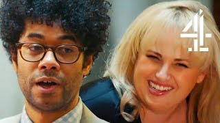 Rebel Wilson Causes Richard Ayoade To Think On His Lifes Achievements  Travel Man 48 Hours In
