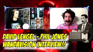 WandaVison Actor  David Lengel  Interview Phil Jones