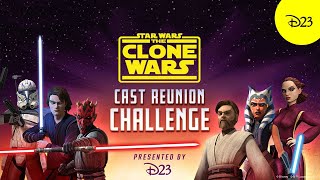 Star Wars The Clone Wars Cast Reunion Challenge