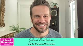 INTERVIEW Actor JOHN BROTHERTON from Lights Camera Christmas Hallmark Channel