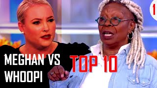 Top 10 Meghan VS Whoopi Part 1 The View