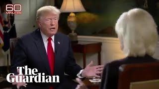 Trumps fiery interview with 60 Minutes