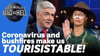 Tourisistable  Shaun Micallefs MAD AS HELL Wednesday 830pm on ABC