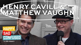 Henry Cavill  Matthew Vaughn talk ARGYLLE WARHAMMER HIGHLANDER I Happy Sad Confused