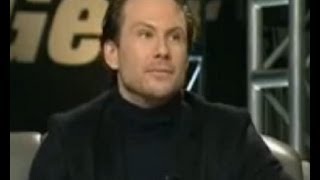 The Christian Slater interview  Top Gear  Series 5  BBC