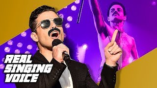 Bohemian Rhapsody Cast Real Singing Voice  Dancing  RAMI MALEK