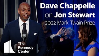 Dave Chappelle on Jon Stewart  2022 Mark Twain Prize
