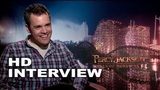 Percy Jackson Sea of Monsters Director Thor Freudenthal Official Interivew  ScreenSlam