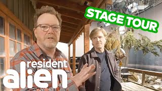 Stage Tour With Creator Chris Sheridan  Director Robert Duncan McNeill  Resident Alien  SYFY