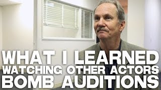 What I Learned Watching Other Actors Bomb Auditions by Michael ONeill