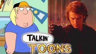 Seth Green Does a Prequel Star Wars Family Guy Mashup Talkin Toons w Rob Paulsen