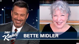 Bette Midler on Getting Vaccinated Her Vegas Wedding  Johnny Carson Audition