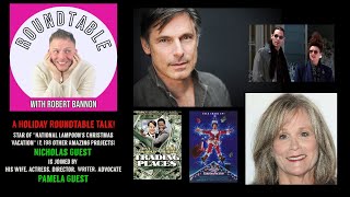 The Roundtable Talk 27 with National Lampoons Christmas Vacation Star Nicholas Guest  Wife Pamela