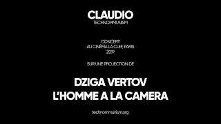 Dziga Vertov  Man With A Movie Camera Live Electronic Music by Claudio