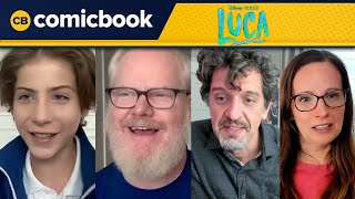 Pixars Luca Cast Interview Jacob Tremblay Jim Gaffigan Enrico Casarosa Andrea Warren