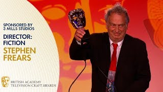 Stephen Frears Wins Director Fiction for A Very English Scandal  BAFTA TV Craft Awards 2019