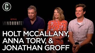 Mindhunter Season 2 Jonathan Groff Anna Torv  Holt McCallany Interview