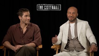 Jake Gyllenhaal ribs costar Dar Salim saying the actor broke out in a sweat when meeting him and