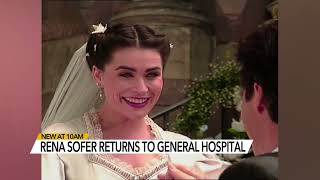 Rena Sofer talks about her decadeslater return as Lois on General Hospital