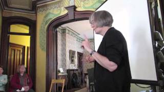 Hower House talk on painting preservation by Wendy Partridge