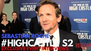 Sebastian Roch Interviewed at The Man in the High Castle Season 2 Premiere HighCastle