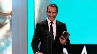 Leading Actor BAFTA Jean Dujardin  The British Academy Film Awards 2012  BBC One