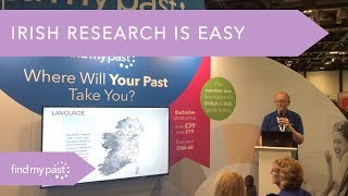 On Irish Research  Brian Donovan at RootsTech  Findmypast