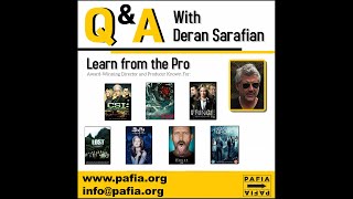 Masterclass with Deran Sarafian producer and director known for House and Hemlock Grove