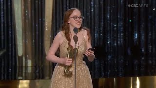 ANNE WITH AN E  Amybeth McNulty wins Best Actress Award Canadian Screen Awards 2019  FULL
