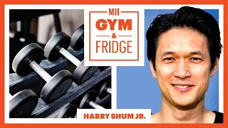 Harry Shum Jr Shows His Home Gym  Fridge  Gym  Fridge  Mens Health