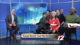 Cast of Cooper Barretts Guide to Surviving Life visits Rhode Show