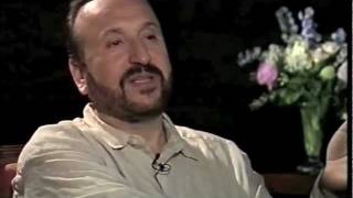 Mikael Salomon i benhjertig samtale med Eddie Michel  1998