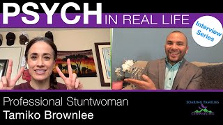 Psych in Real Life Interview with Professional Stuntwoman Tamiko Brownlee