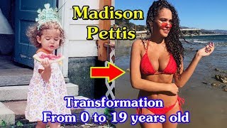 Madison Pettis transformation from 0 to 19 years old
