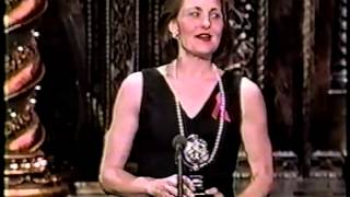 Cherry Jones wins 1995 Tony Award for Best Actress in a Play