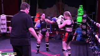 Laura Linehan vs Amy Byrne  Cobra Muay Thai Event 7