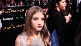 Willow Shields  The Hunger Games Premiere Interview
