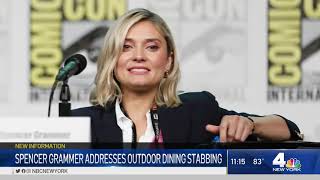 Actress Spencer Grammer Addresses Outdoor Dining Stabbing in NYC  NBC New York