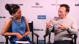 Kyle Thomas and Stephen Bogaert The Valley Below Interviews at TIFF 2014