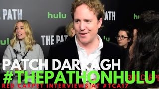 Patch Darragh interviewed at Hulus The Path S2 Premiere in Los Angeles ThePathonHulu