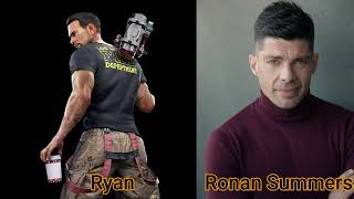 Character and Voice Actor  Dead Island 2  Ryan  Ronan Summers