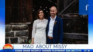 Missy Higgins talks about how she met recent husband Dan Lee